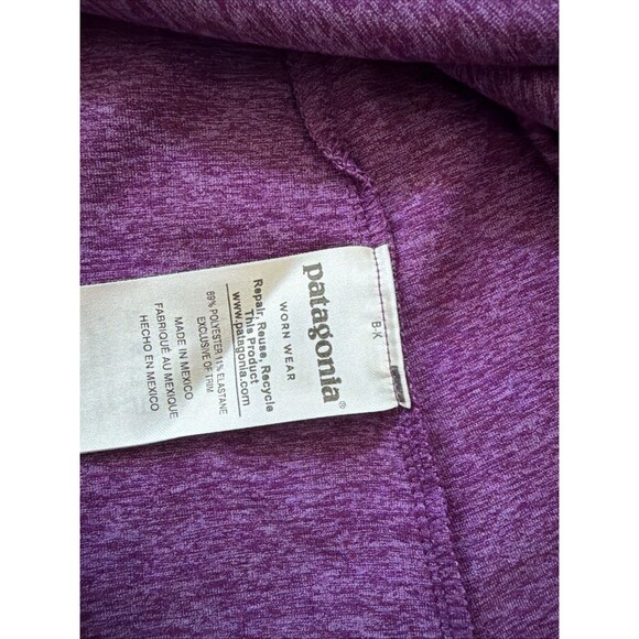 Patagonia Dress Women XS Purple Bandha Sleeveless V Neck Comfort Hiking - Picture 7 of 8